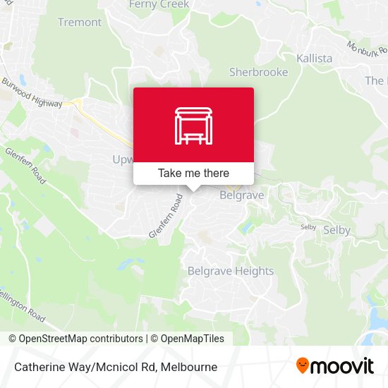 Catherine Way/Mcnicol Rd map