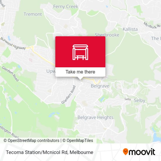 Tecoma  Station/Mcnicol Rd map