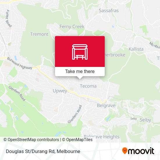 Douglas St/Durang Rd map