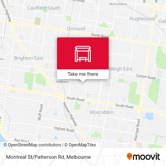 Montreal St/Patterson Rd map