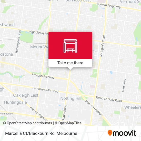 Marcella Ct/Blackburn Rd map