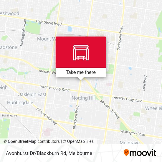 Avonhurst Dr/Blackburn Rd map