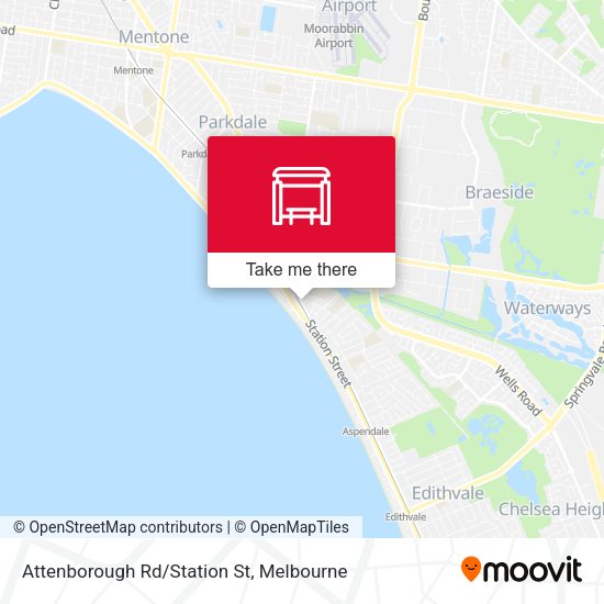 Attenborough Rd/Station St map