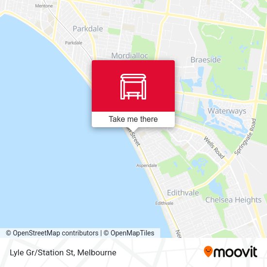 Lyle Gr/Station St map