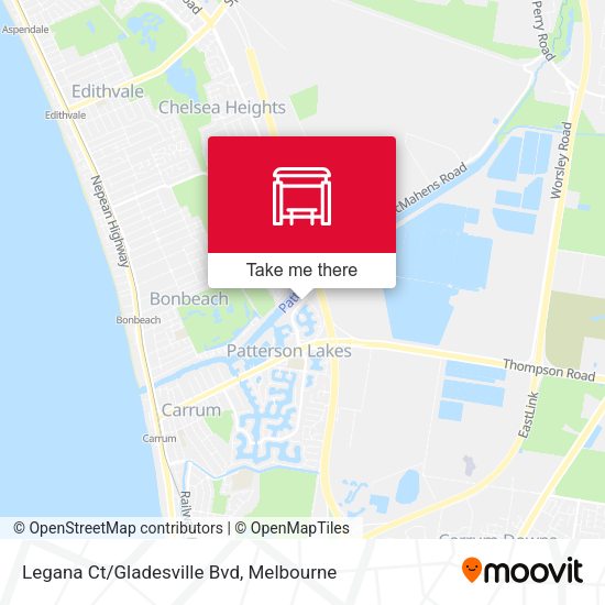 Legana Ct/Gladesville Bvd map