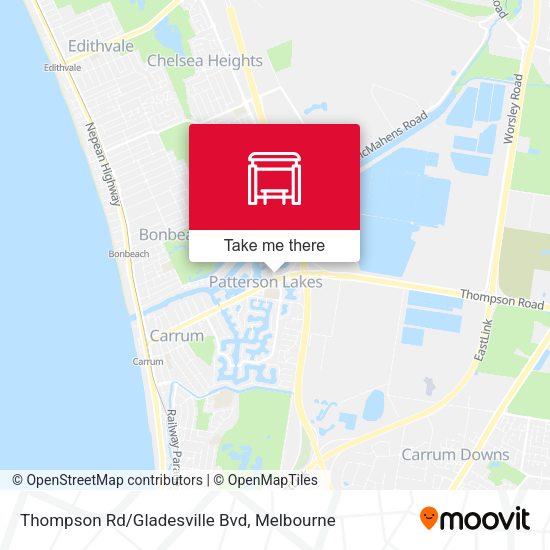 Thompson Rd/Gladesville Bvd map
