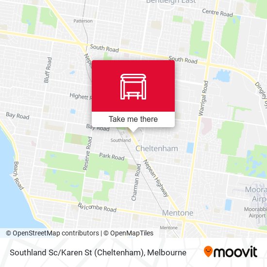 Southland Sc / Karen St (Cheltenham) map