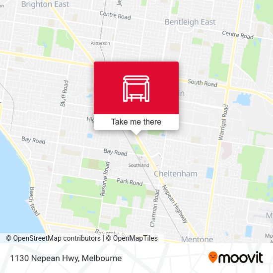1130 Nepean Hwy map