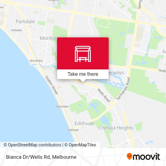 Bianca Dr/Wells Rd map