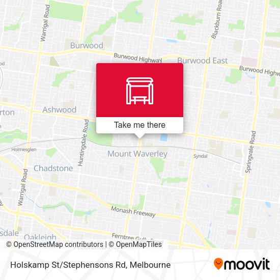 Holskamp St/Stephensons Rd map