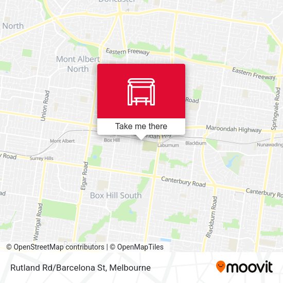 Rutland Rd/Barcelona St map