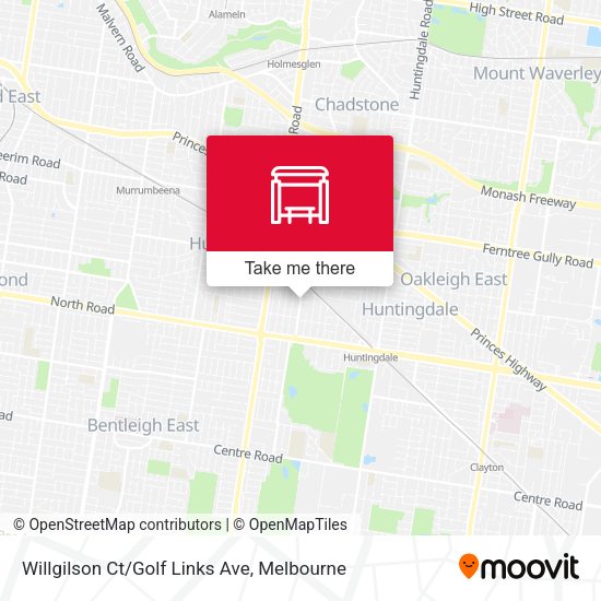 Willgilson Ct/Golf Links Ave map