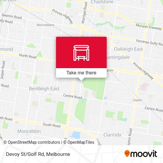 Devoy St/Golf Rd map