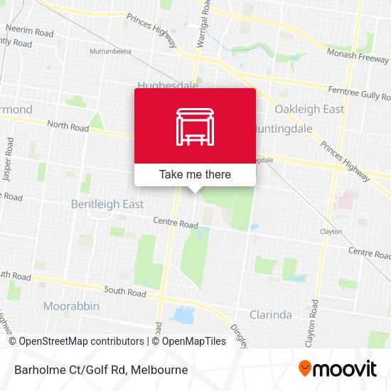 Barholme Ct/Golf Rd map