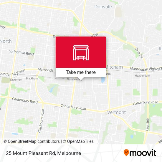 25 Mount Pleasant Rd map