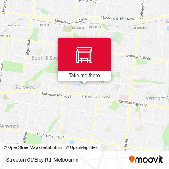 Streeton Ct/Eley Rd map