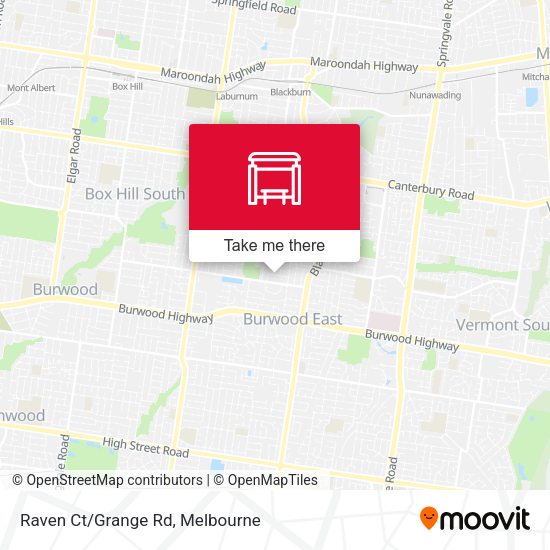 Raven Ct/Grange Rd map