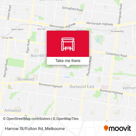 Harrow St/Fulton Rd map