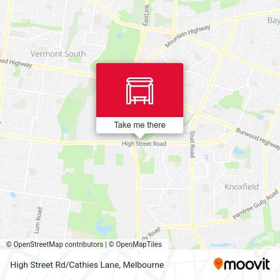 High Street Rd/Cathies Lane map