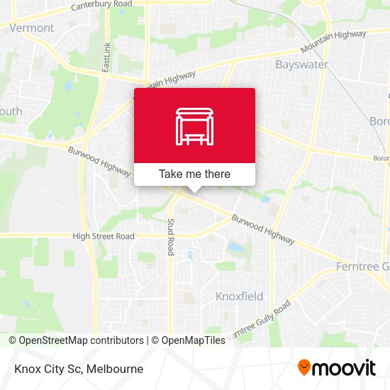 Knox City Sc map