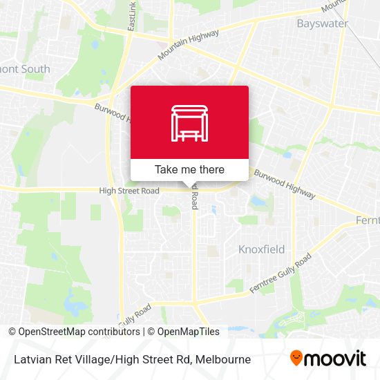 Latvian Ret Village / High Street Rd map