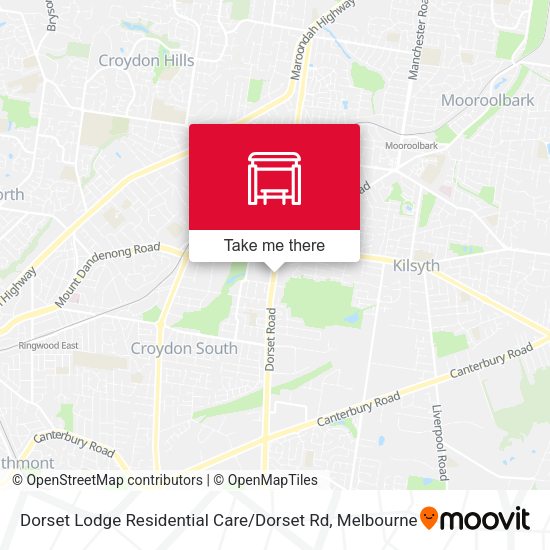 Dorset Lodge Residential Care / Dorset Rd map