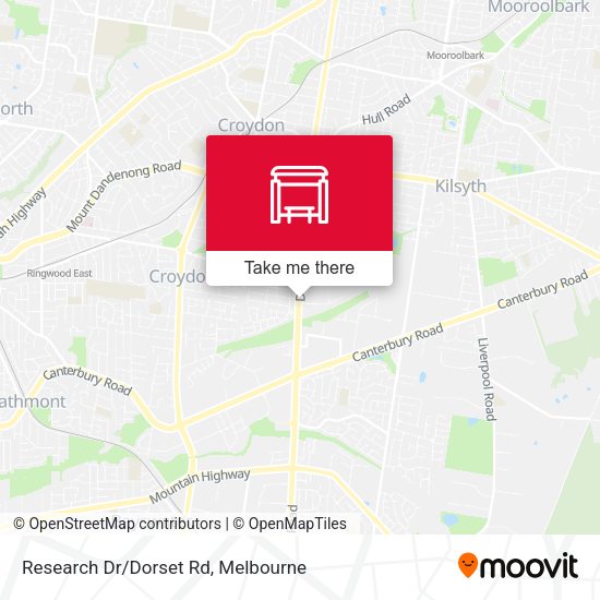 Research Dr/Dorset Rd map