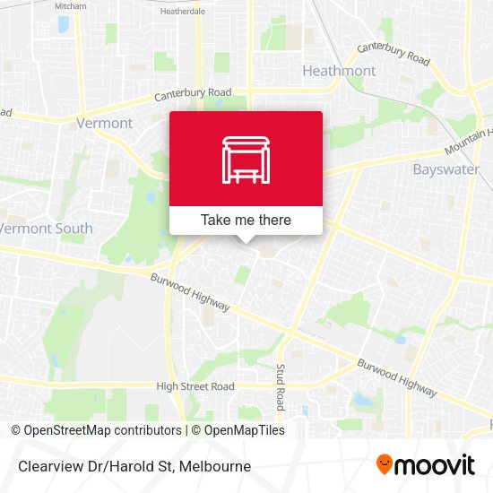 Clearview Dr/Harold St map