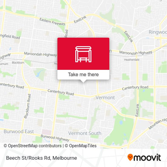 Beech St/Rooks Rd map