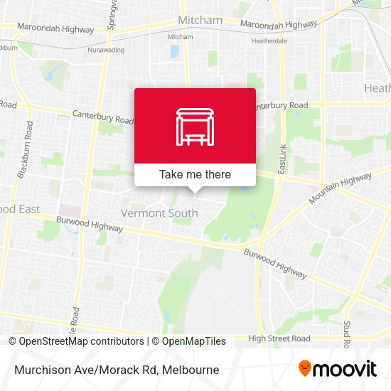 Murchison Ave/Morack Rd map