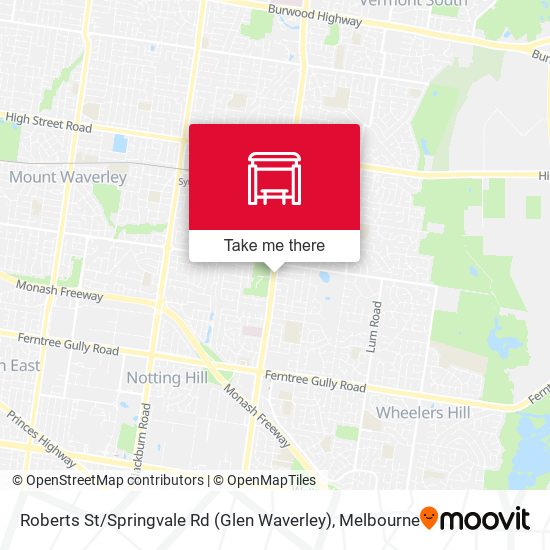 Roberts St / Springvale Rd (Glen Waverley) map