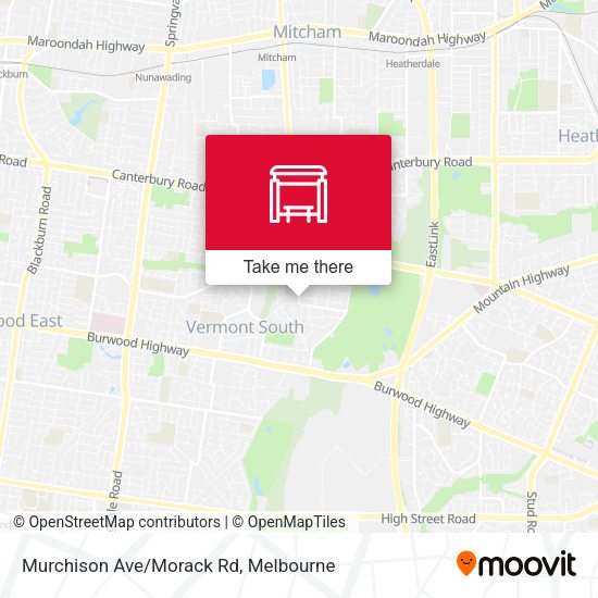 Murchison Ave/Morack Rd map