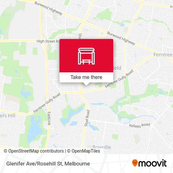 Glenifer Ave/Rosehill St map
