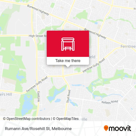 Rumann Ave/Rosehill St map