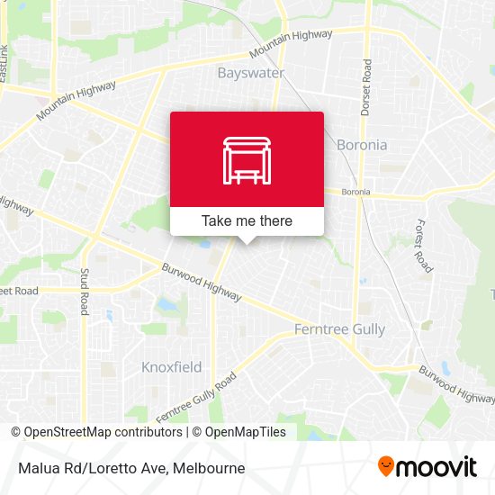 Malua Rd/Loretto Ave map