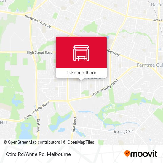 Otira Rd/Anne Rd map