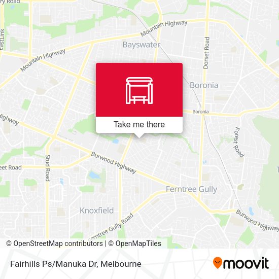 Fairhills Ps/Manuka Dr map