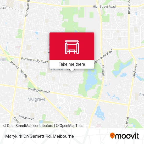 Marykirk Dr/Garnett Rd map
