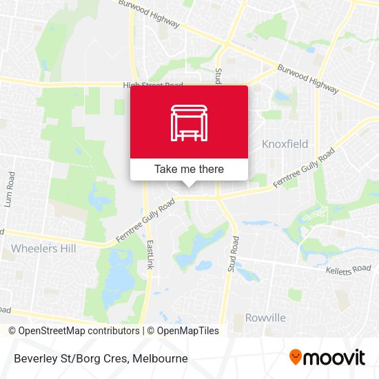 Beverley St/Borg Cres map
