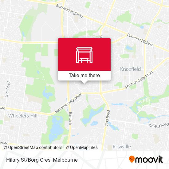 Hilary St/Borg Cres map