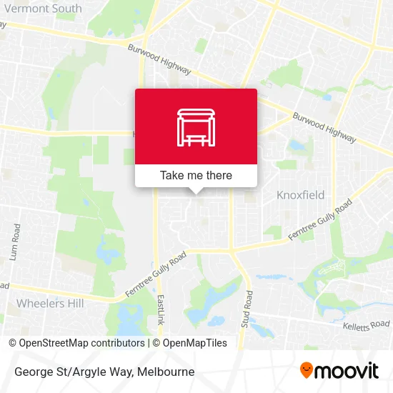 George St/Argyle Way map