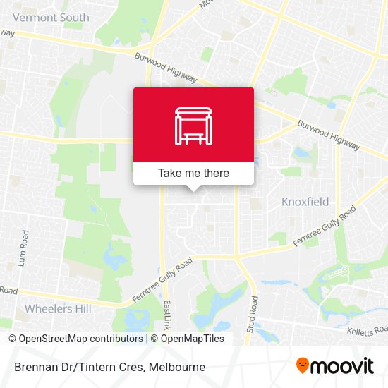 Brennan Dr/Tintern Cres map