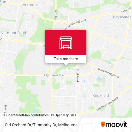 Old Orchard Dr/Timmothy Dr map