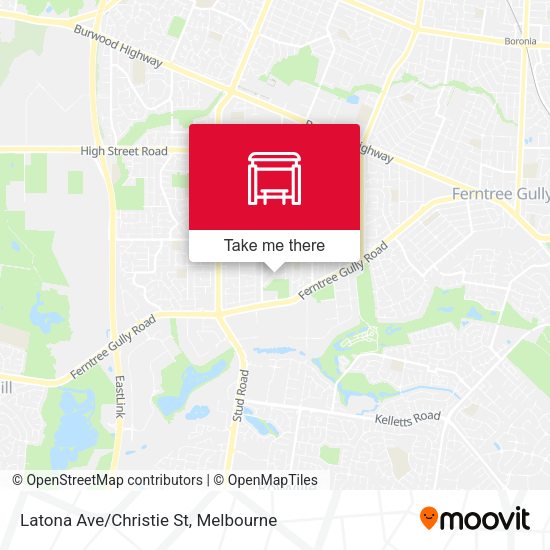 Latona Ave/Christie St map