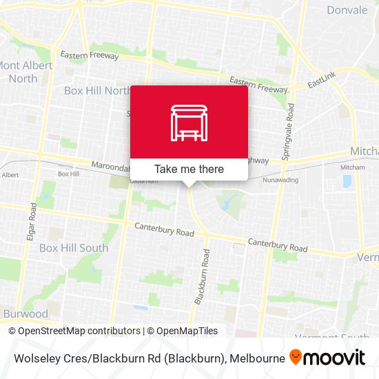 Wolseley Cres / Blackburn Rd map