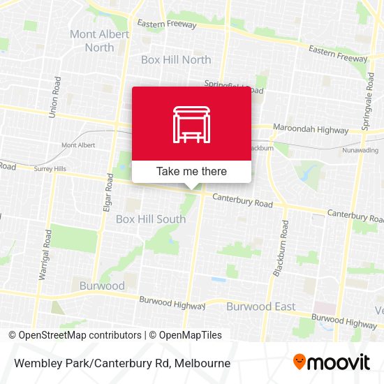 Wembley Park/Canterbury Rd map