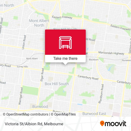 Victoria St/Albion Rd map