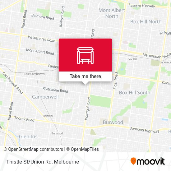 Thistle St/Union Rd map