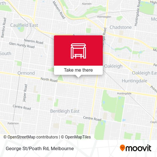 George St/Poath Rd map