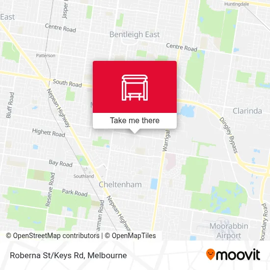 Mapa Roberna St/Keys Rd